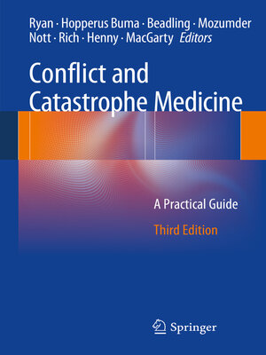 cover image of Conflict and Catastrophe Medicine